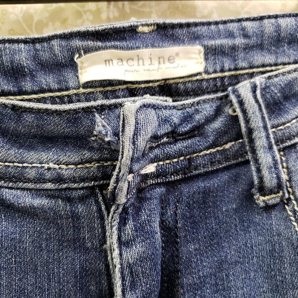 Machine Nouvelle Mode jeans DESTROYED Juniors 9 - Picture 3 of 8